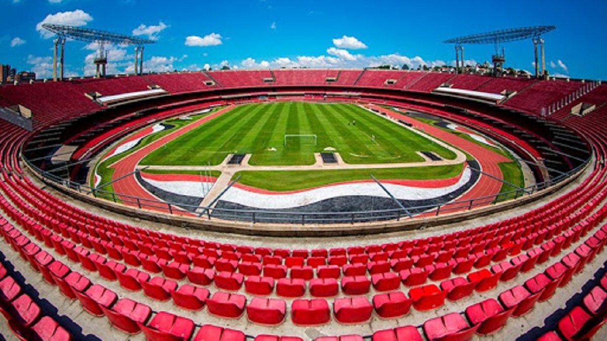 Estádio Morumbi, em São Paulo