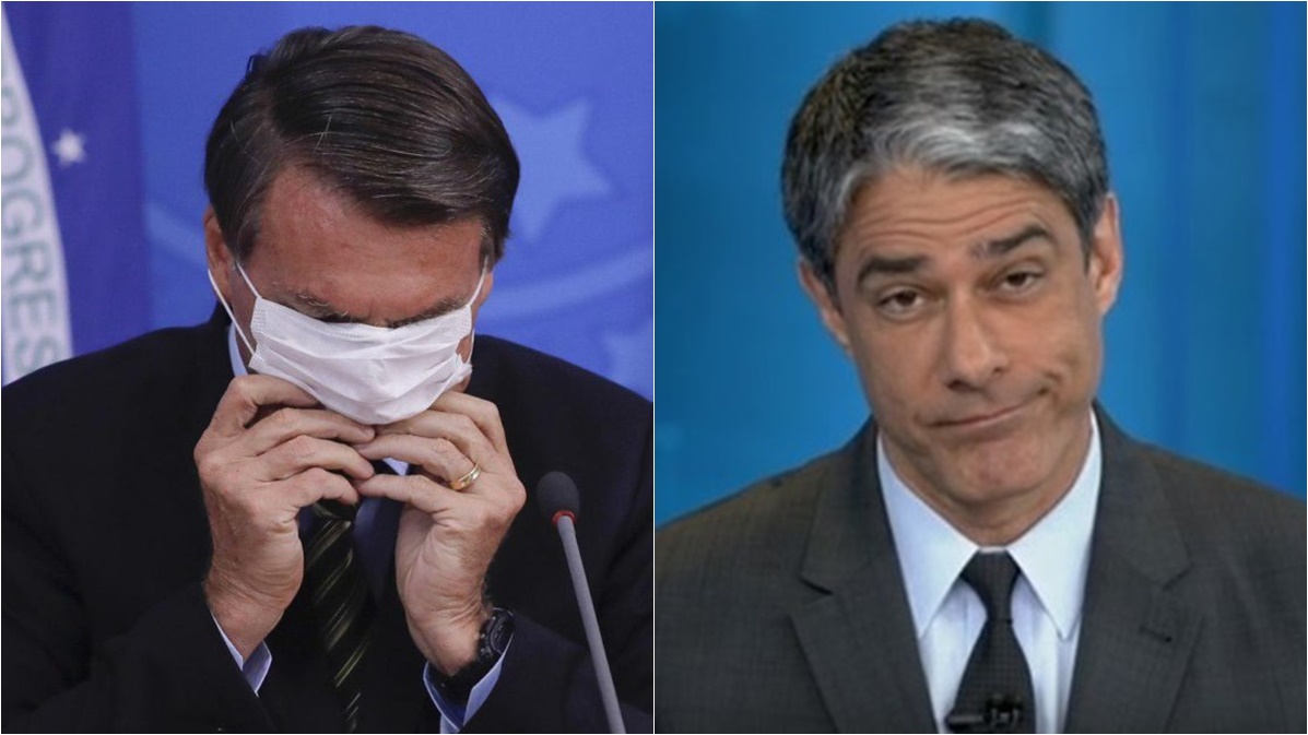 Jair Bolsonaro exige direito de resposta no Jornal Nacional (Foto/Montagem)