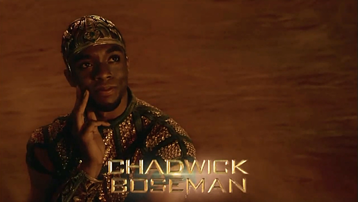 Deuses do Egito, com Chadwick Boseman, será exibido pelo SBT (Divulgação)