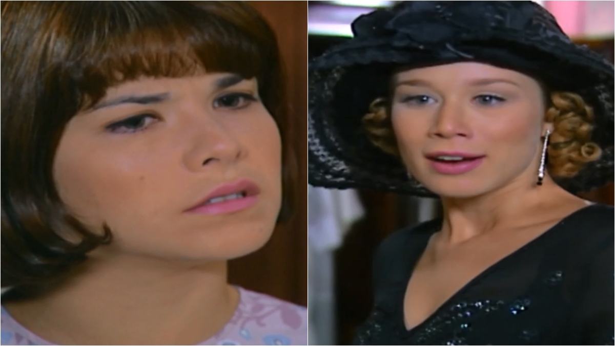 Ana Francisca tenta ajudar Celina a não se casar com Klaus (Reprodução: Canal Viva)