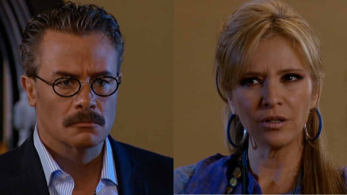 Pedro reaparece e invade a casa de Graziela (Reprodução: Televisa S.A.)
