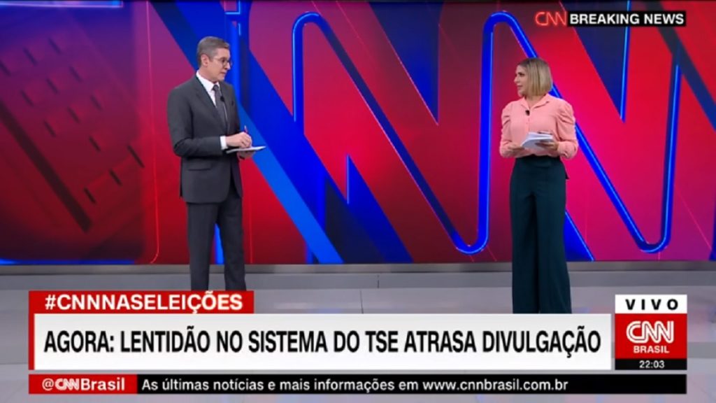 Márcio Gomes e Daniela Lima comandam cobertura das eleições, na CNN Brasil