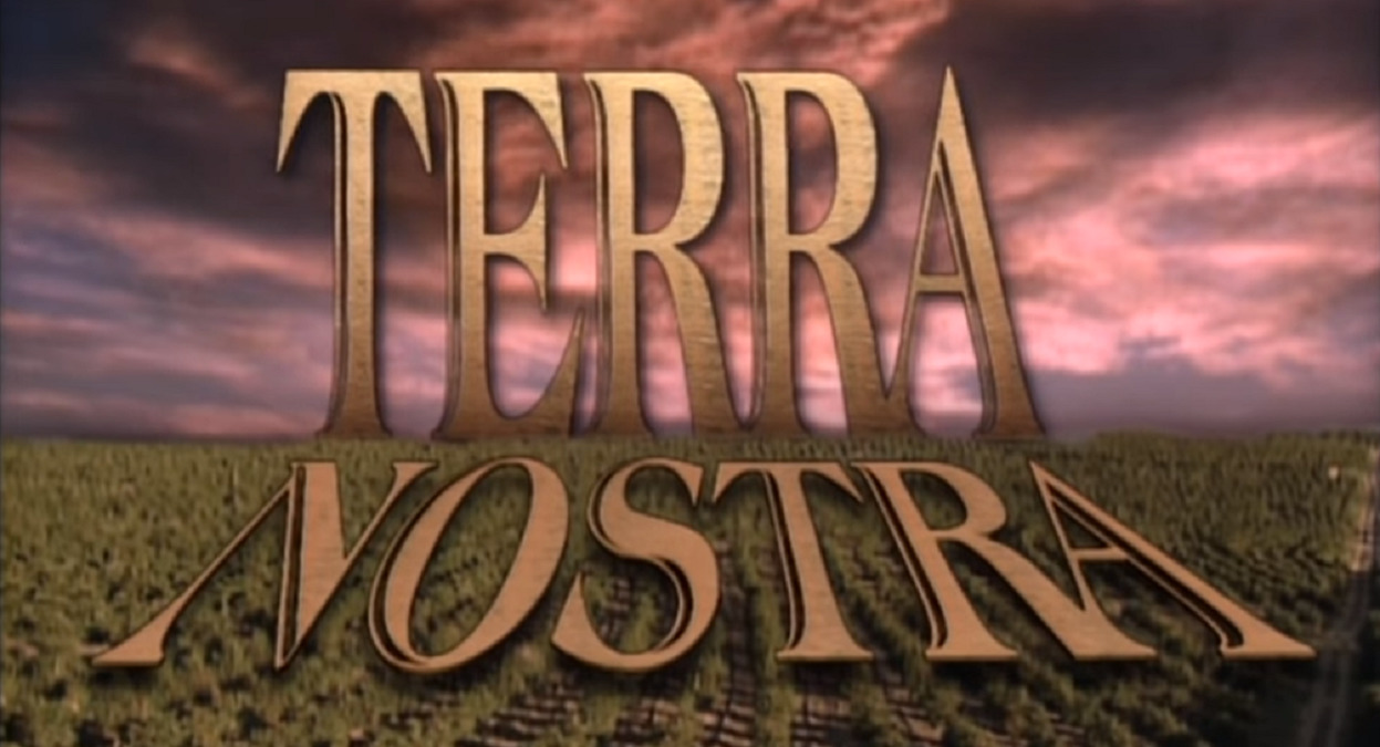 Logotipo da novela Terra Nostra, de 1999