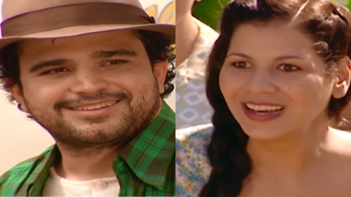Dália se apaixona por Cascudo e é pedida em namoro (Reprodução: TV Globo)