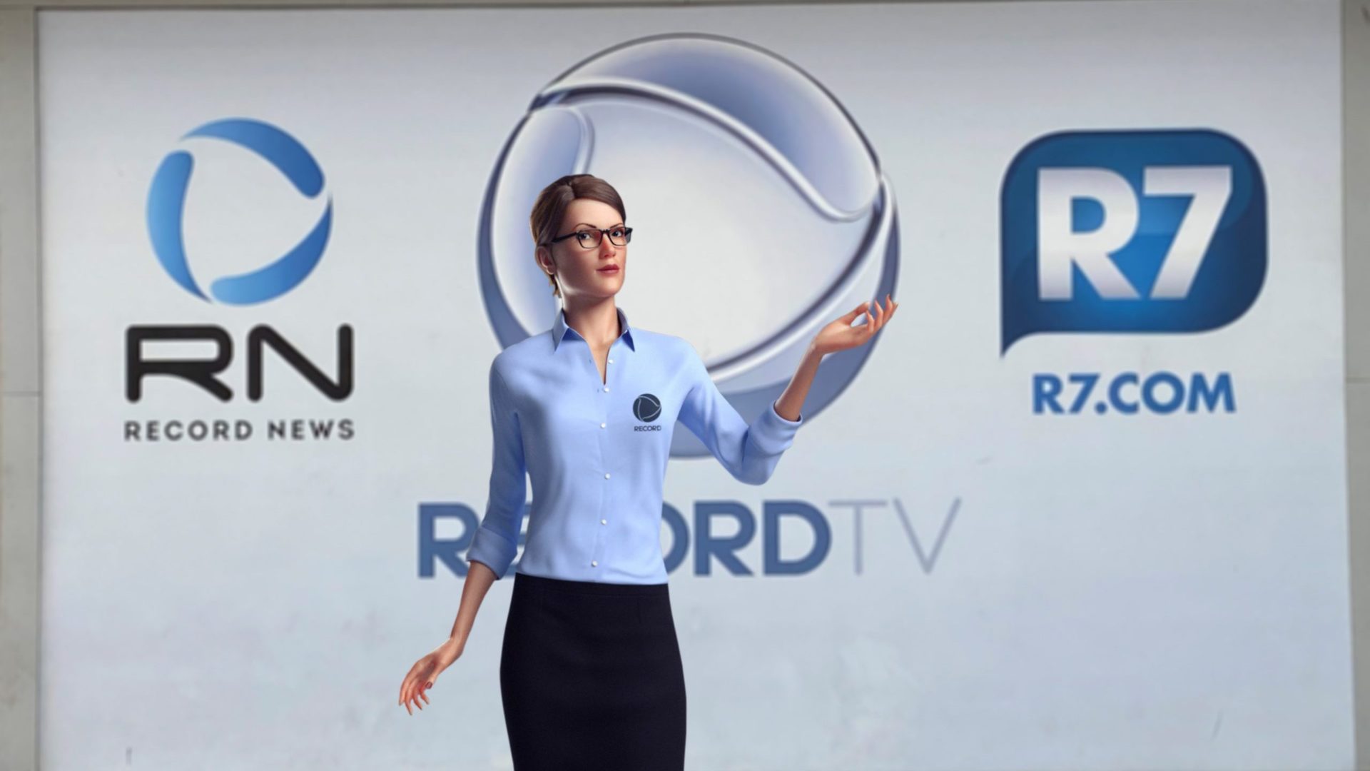 Tina, assistente virtual da Record TV