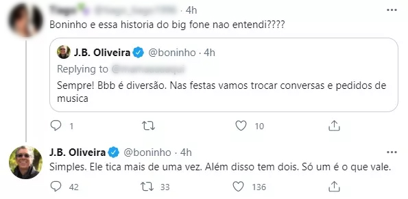 Boninho fala do Big Fone