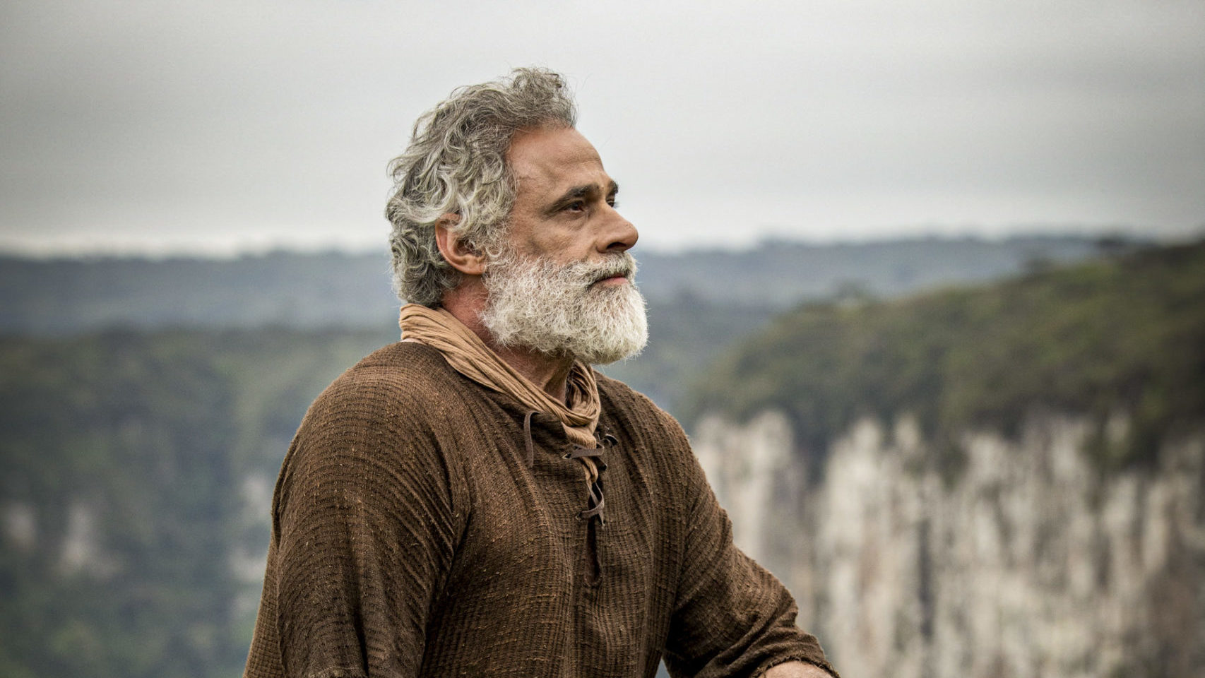 Oscar Magrini como Noé em Gênesis (Edu Moraes / Record TV)