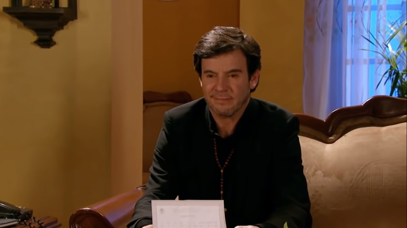Guillermo Capetillo como Antônio em Quando me Apaixono (Reprodução / YouTube)