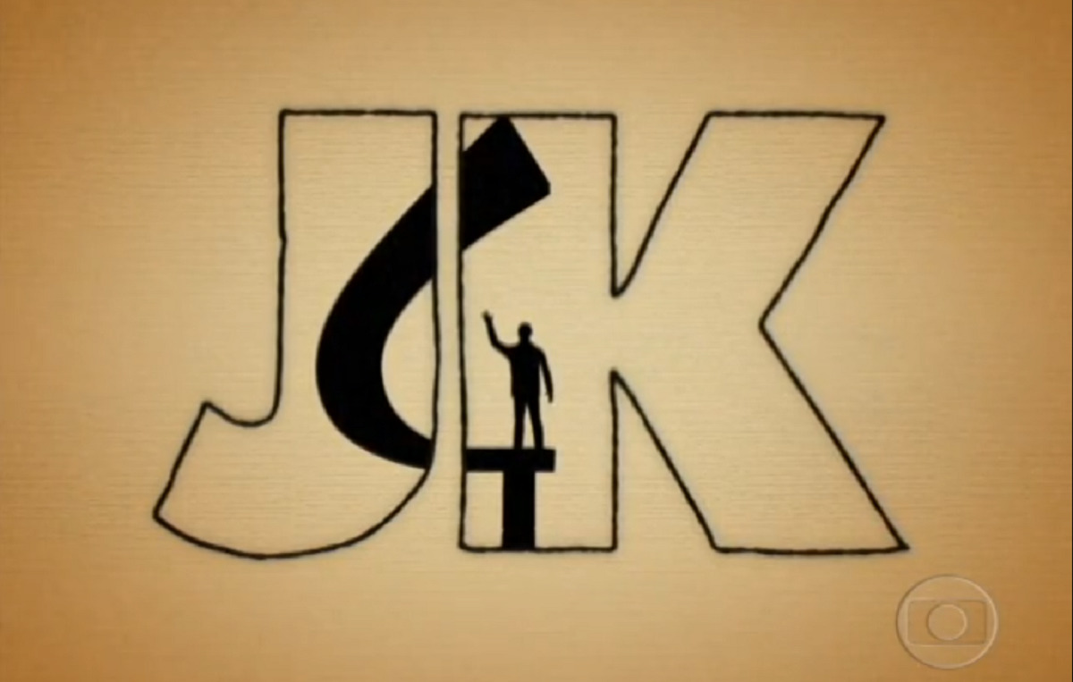 Logotipo da minissérie JK, de 2006