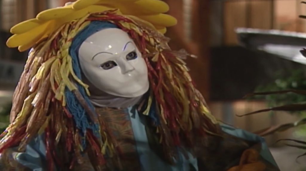 Breno Moroni era o Mascarado Adonay na novela "A Viagem", que está sendo reexibida pelo canal Viva (Reprodução: Globo)