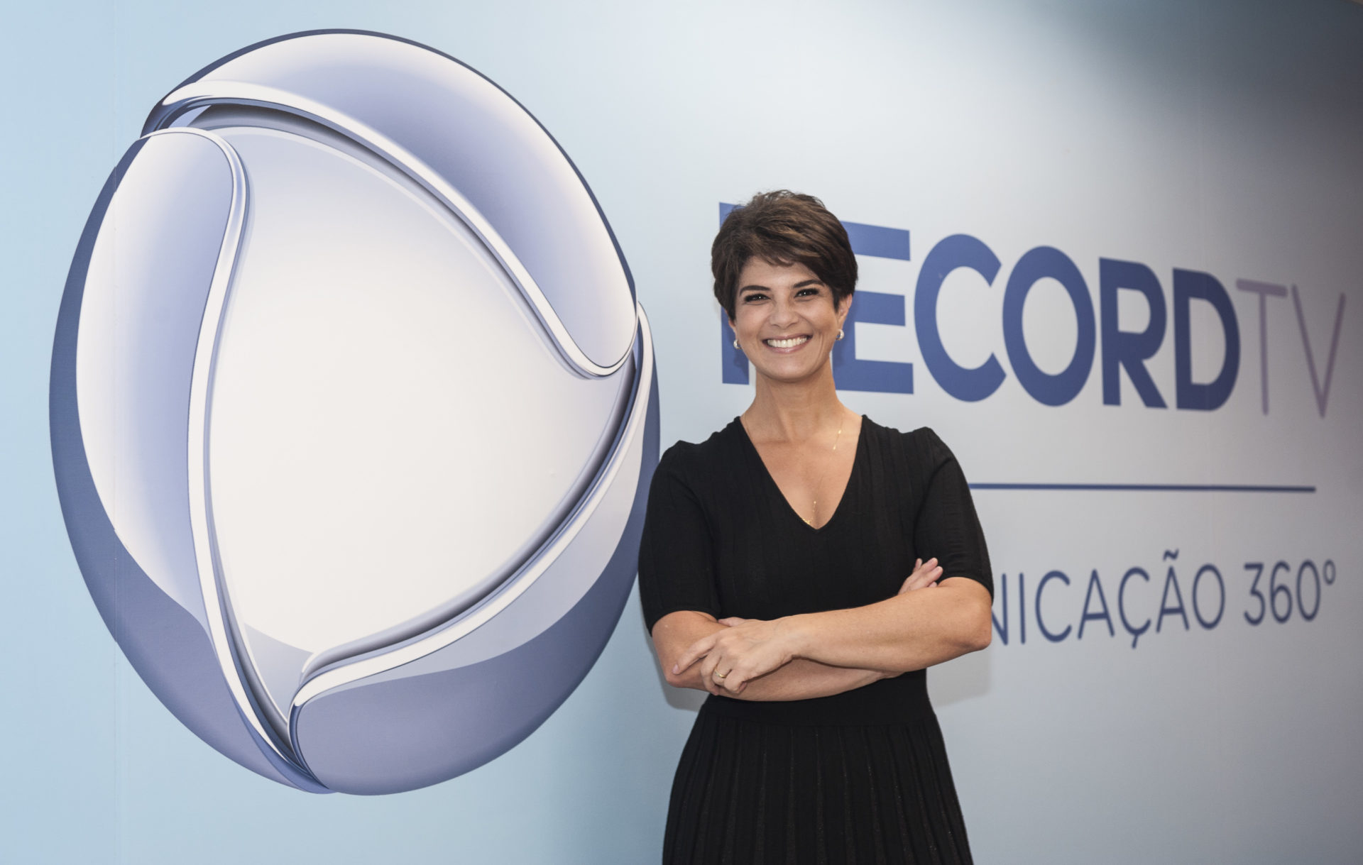Mariana Godoy na Record TV (Antonio Chahestian / Record TV)