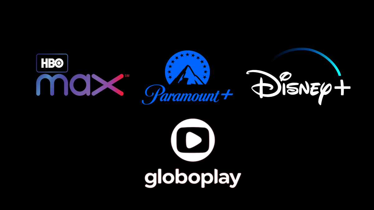 HBO Max, Paramount+, Disney+ e Globoplay