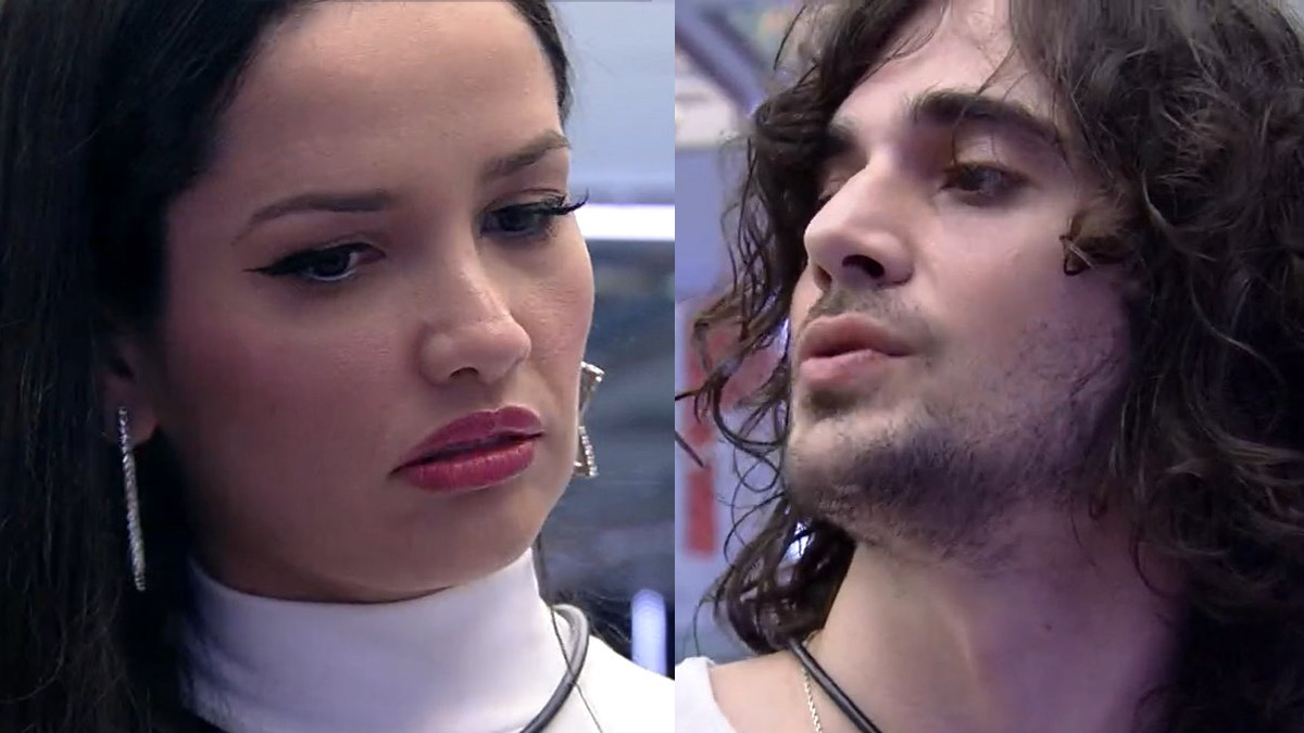 Juliette e Fiuk no BBB 21 (Reprodução/Globo)