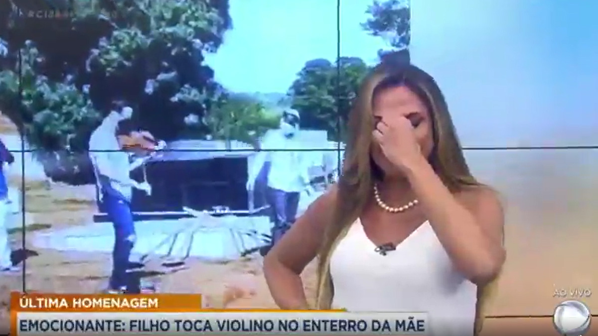 Silvye Alves, apresentadora do Cidade Alerta Goiás (Reprodução/Record TV)