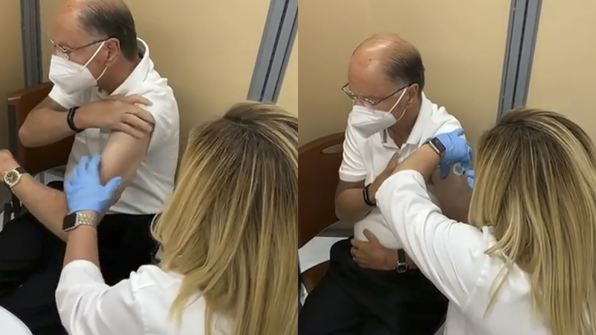 Nos EUA, Edir Macedo recebe vacina da Janssen contra a Covid-19