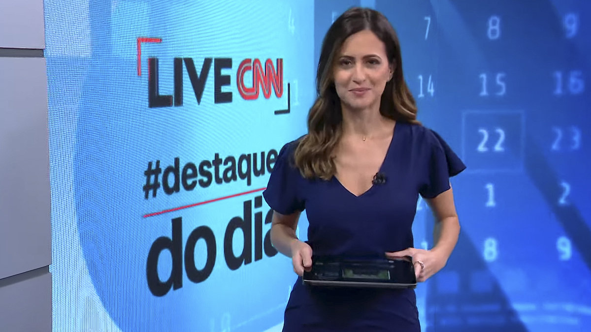 Marcela Rahal no Live CNN