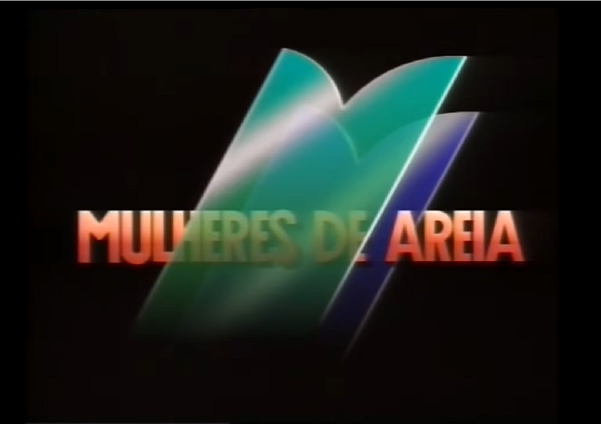Logotipo da novela Mulheres de Areia, de 1993