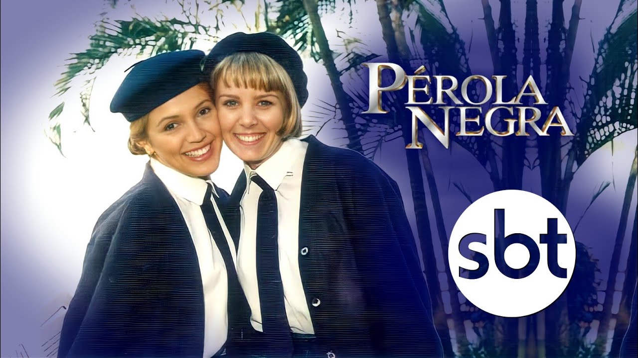 Patrícia de Sabrit e Vanusa Spindler como Pérola e Eva em Pérola Negra (Reprodução / YouTube)