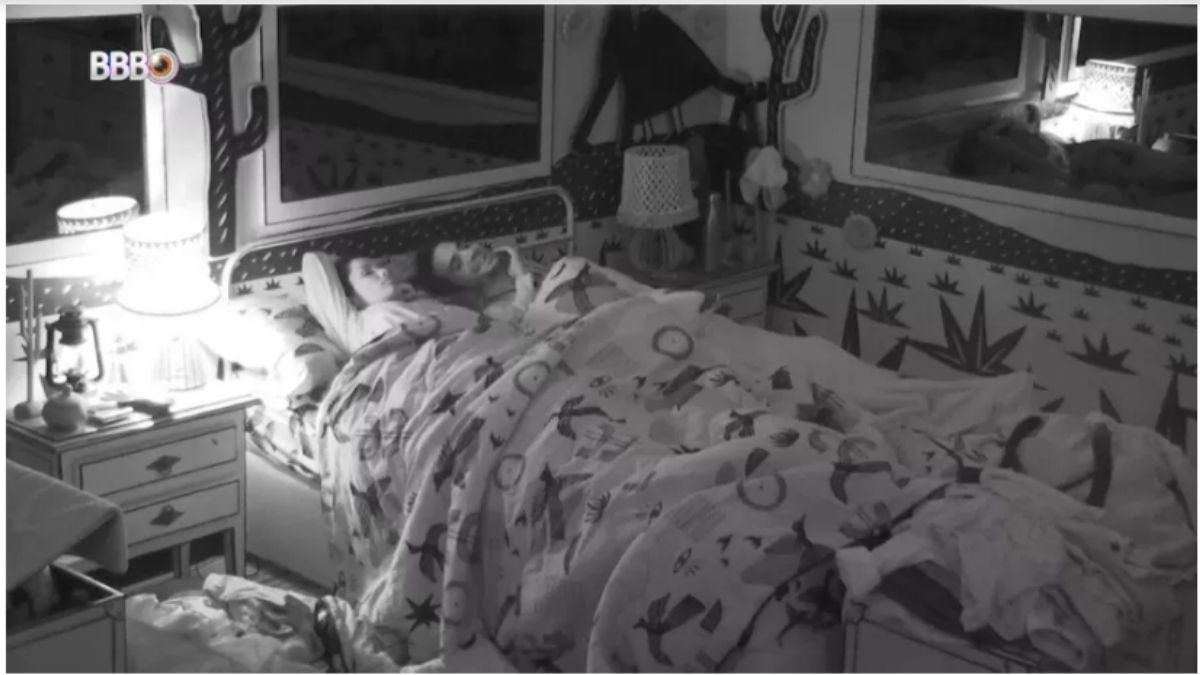 Juliette e Fiuk dormem juntos no BBB 21