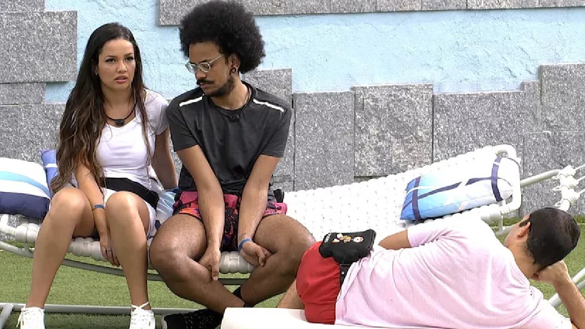Juliette, João Luiz e Gilberto no BBB 21