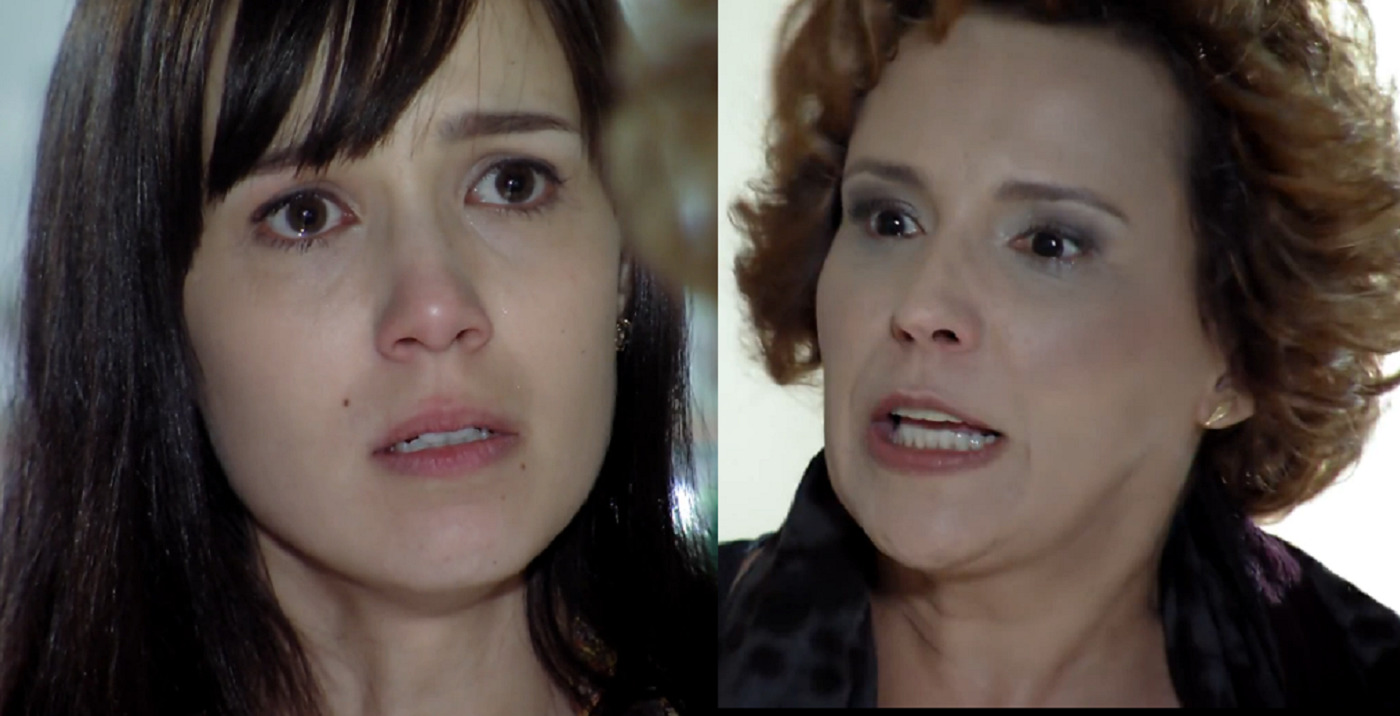 Manuela (Marjorie Estiano) e Eva (Ana Beatriz Nogueira) em A Vida da Gente