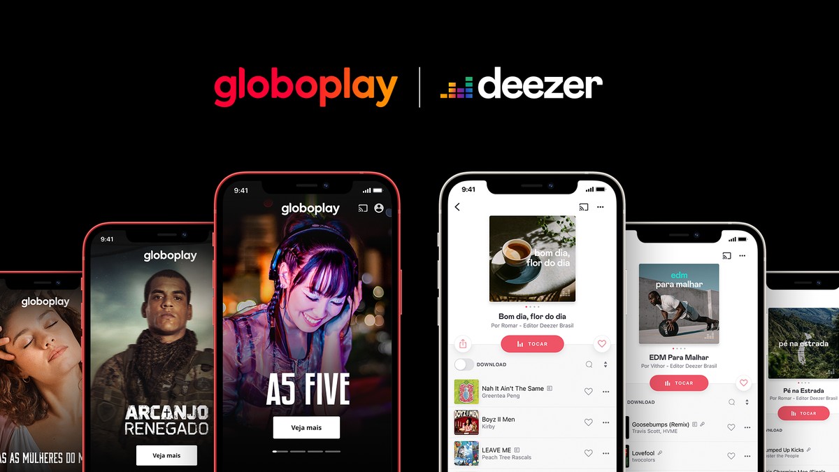 Globoplay e Deezer firmam parceria