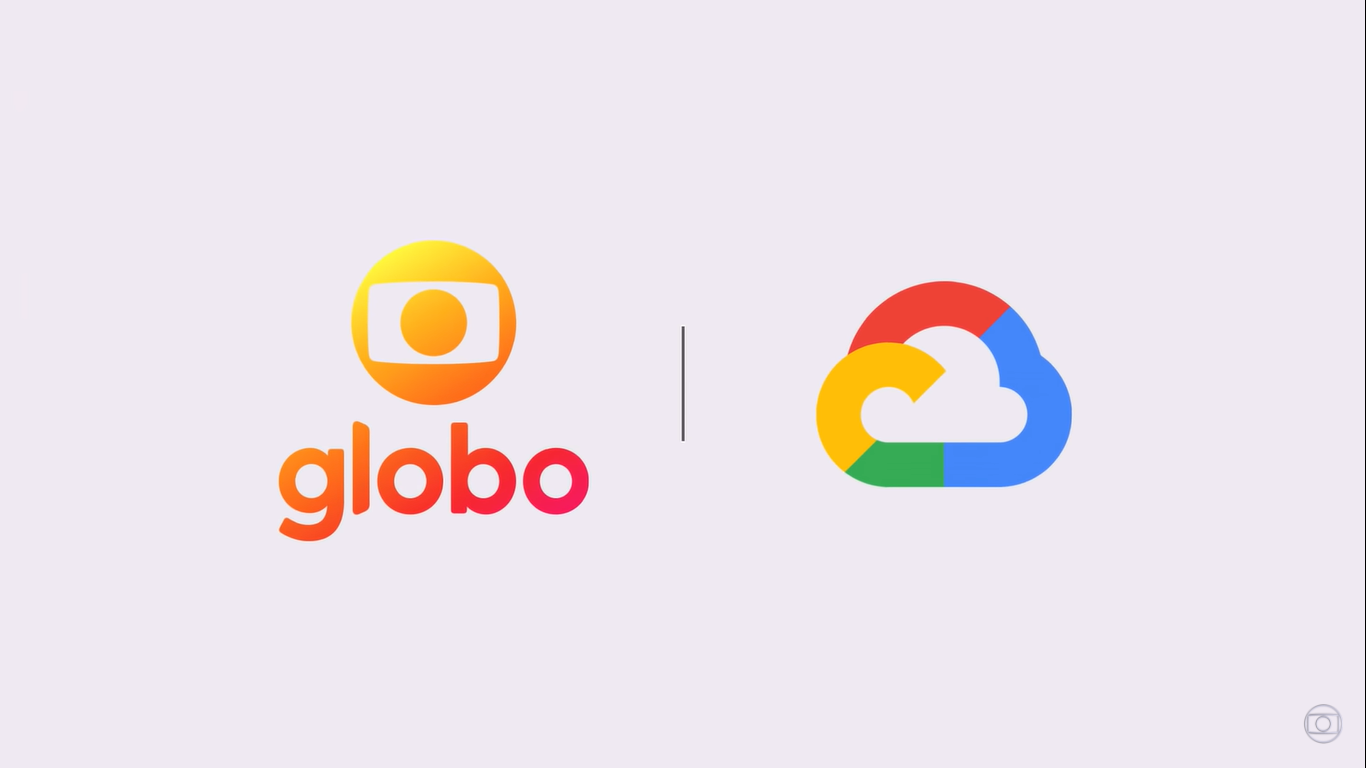 Globo e Google Cloud (Reprodução / YouTube)