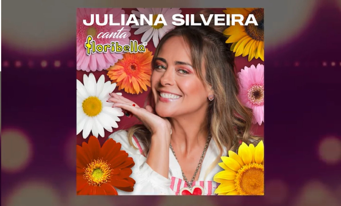 Capa do álbum Juliana Silveira Canta Floribella (Reprodução / Instagram)