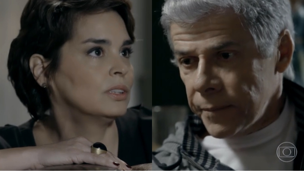 Cláudio (José Mayer) e Beatriz (Suzy Rêgo) em cena de Império (Reprodução: Globo)