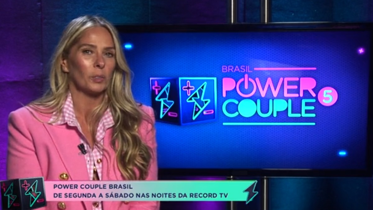 Adriane Galisteu apresentará o Power Couple Brasil