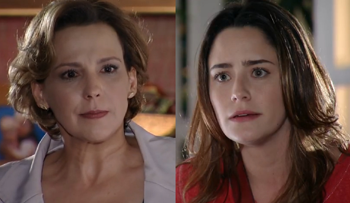 Ana (Fernanda Vasconcellos) e Eva (Ana Beatriz Nogueira) em cena de A Vida da Gente