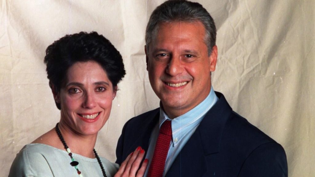 Christiane Torloni e Antonio Fagundes como Diná e Otávio em A Viagem (Paulo Toscano / Globo)
