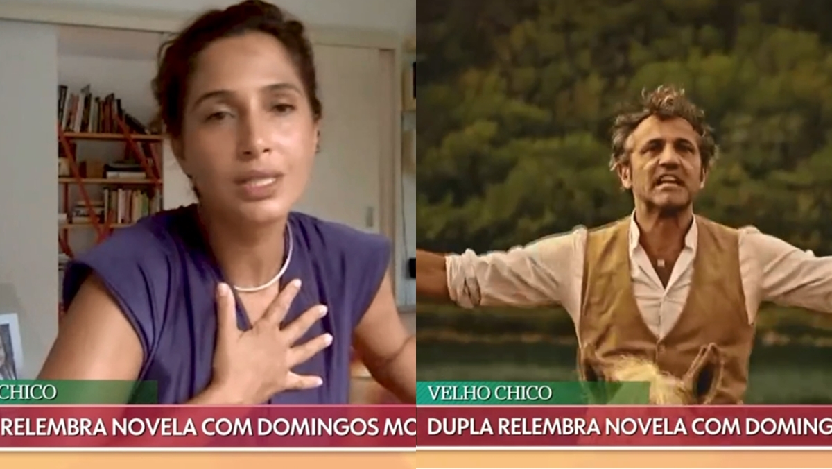 Camila Pitanga relembra trabalho com Domingos Montagner em Velho Chico (Reprodução: Globo)