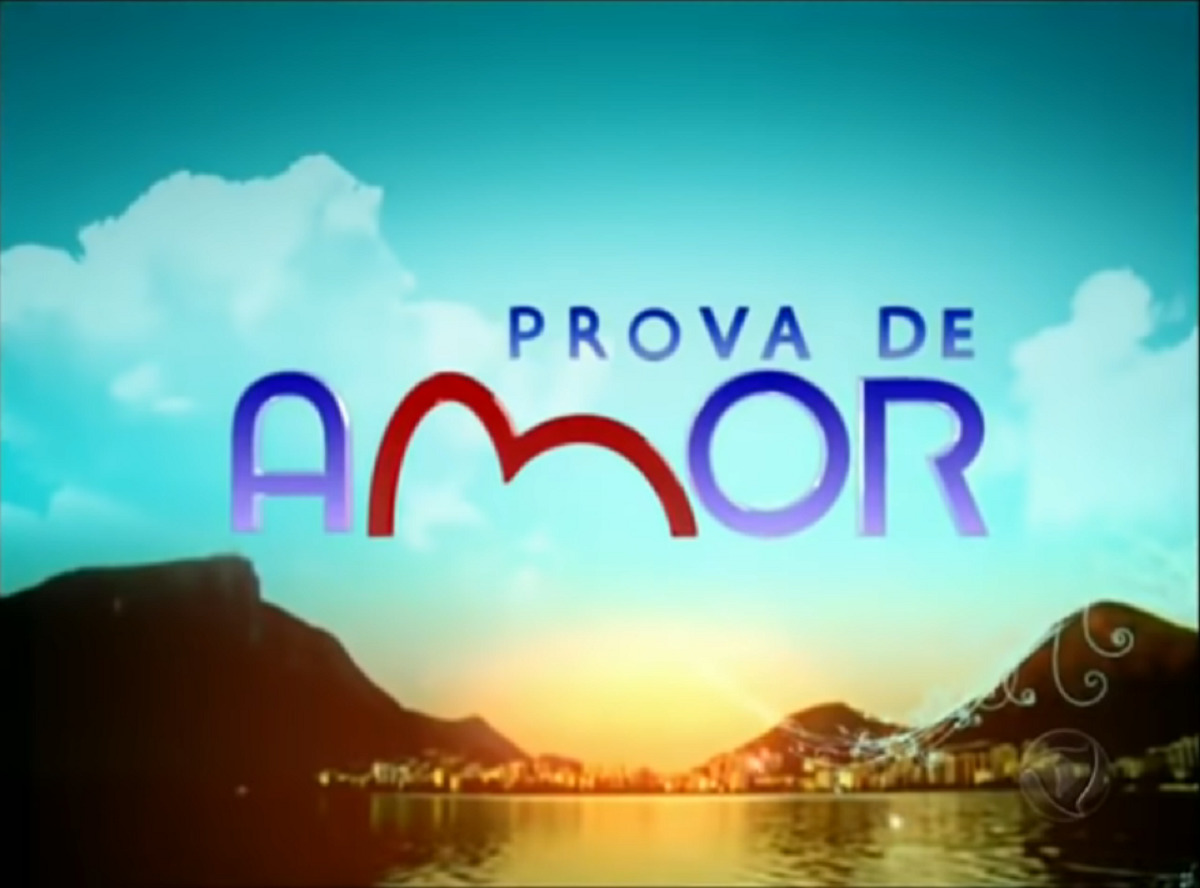 Logotipo da novela Prova de Amor, de 2005