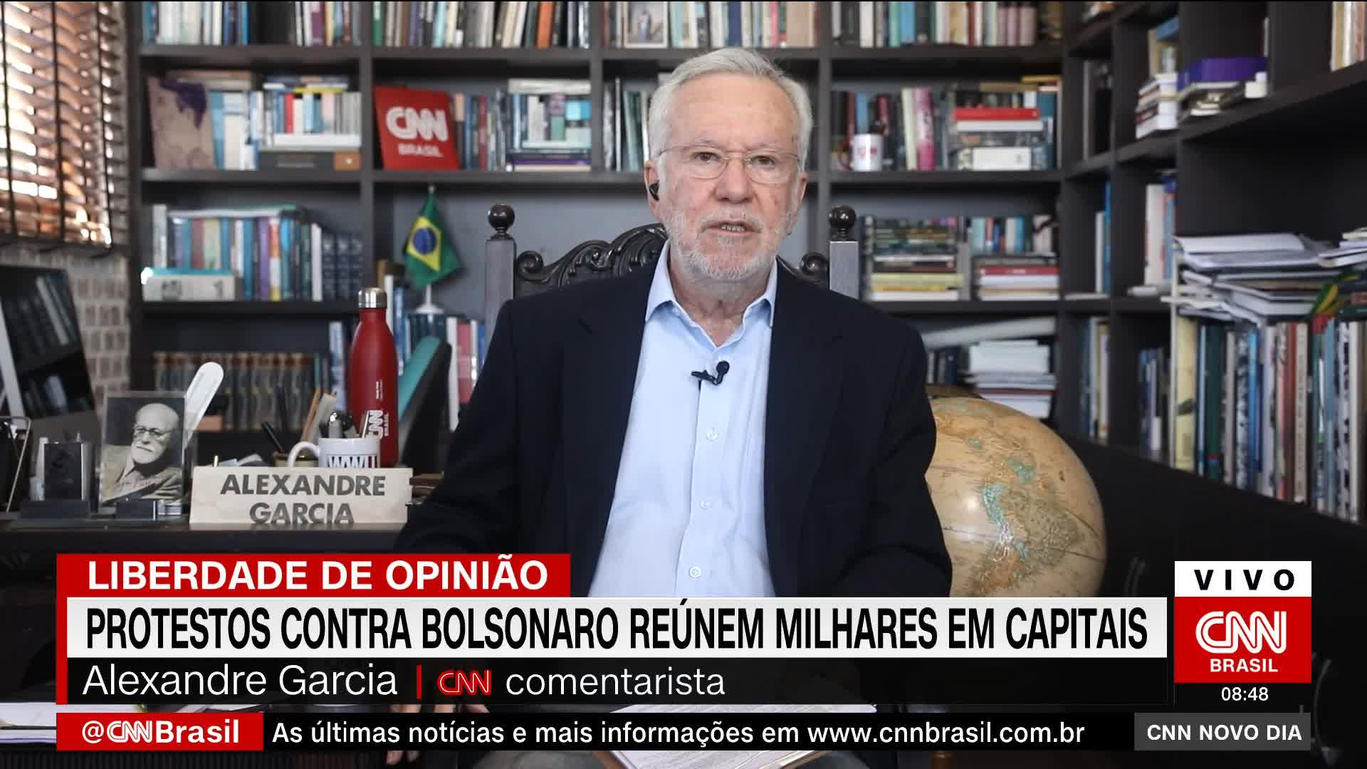 Alexandre Garcia na CNN Brasil