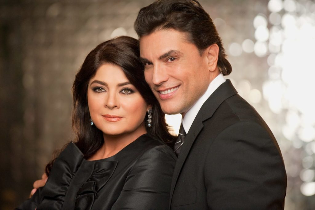 Victoria Ruffo e Osvaldo Ríos como Vitória e Osvaldo em Triunfo do Amor (Divulgação / Televisa)