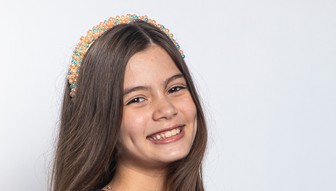 Laís Menezes, 11 anos (Divulgação/Globo)