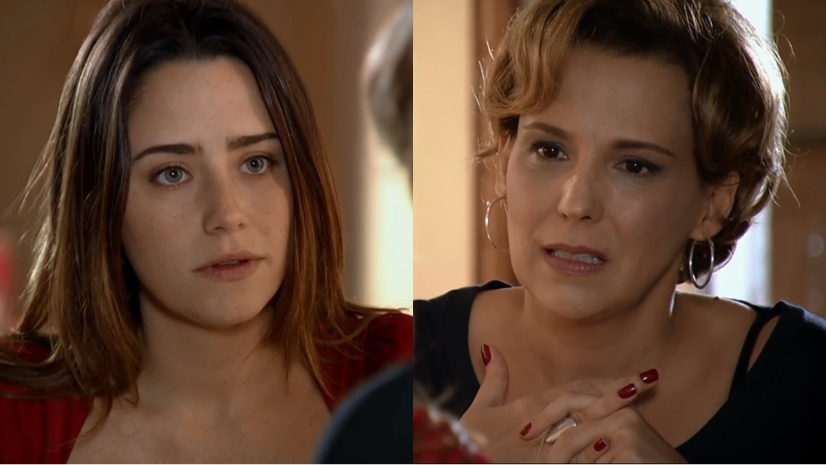 Eva (Ana Beatriz Nogueira) e Ana (Fernanda Vasconcellos) em cena de A Vida da Gente (Reprodução: Globo)