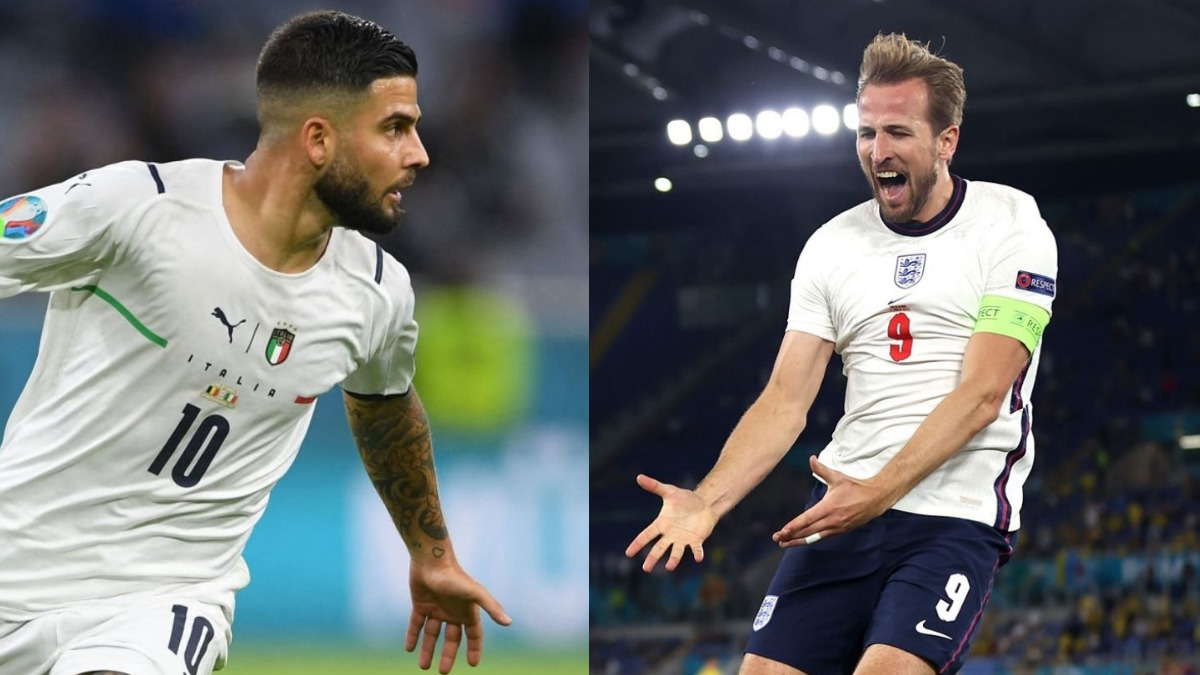 Itália e Inglaterra disputam a final da Eurocopa (Reprodução)