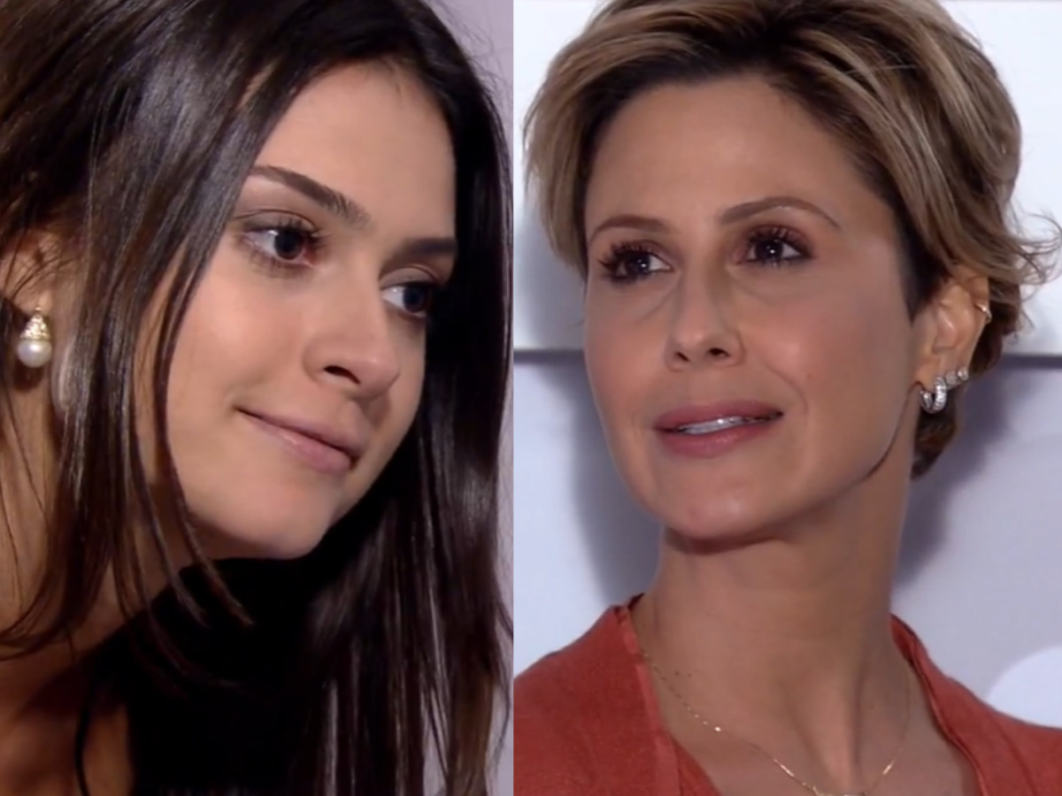 Amanda (Thaila Ayala) e Luísa (Guilhermina Guinle) em Ti Ti Ti (Reprodução/Globo)