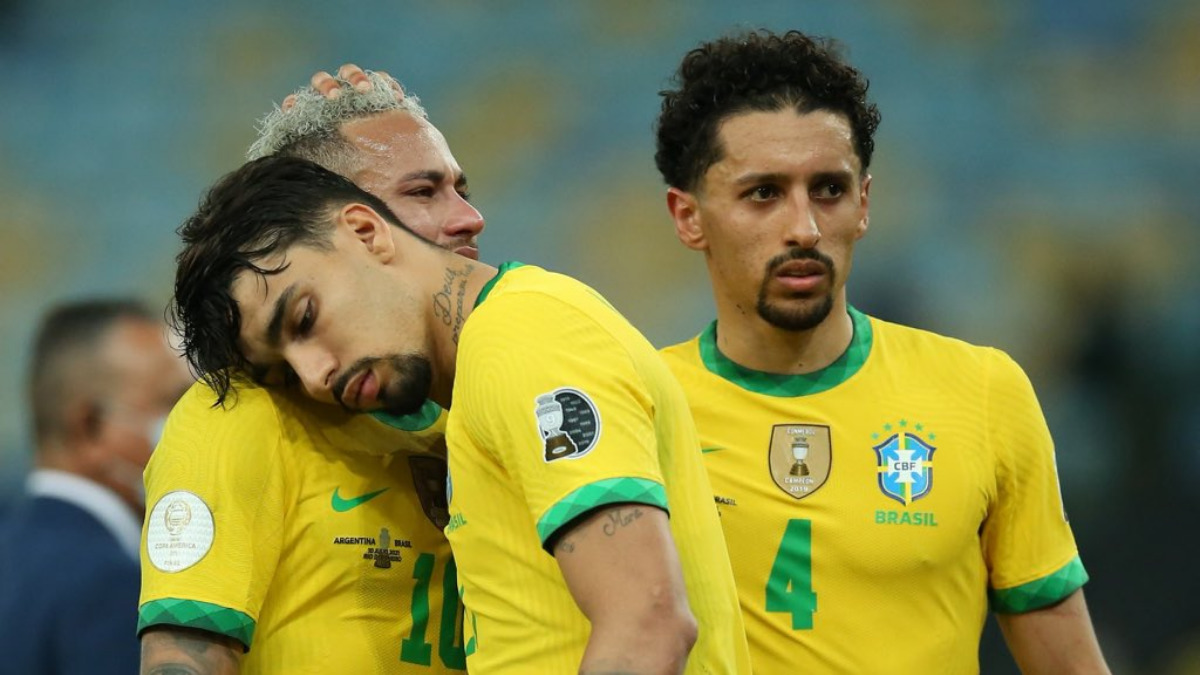 Seleção Brasileira é derrotada na final da Copa América (Reprodução)