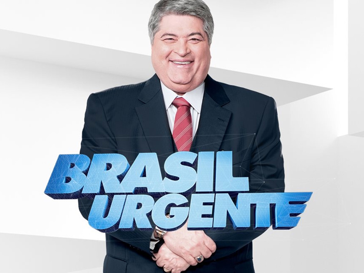 José Luiz Datena, apresentador do Brasil Urgente