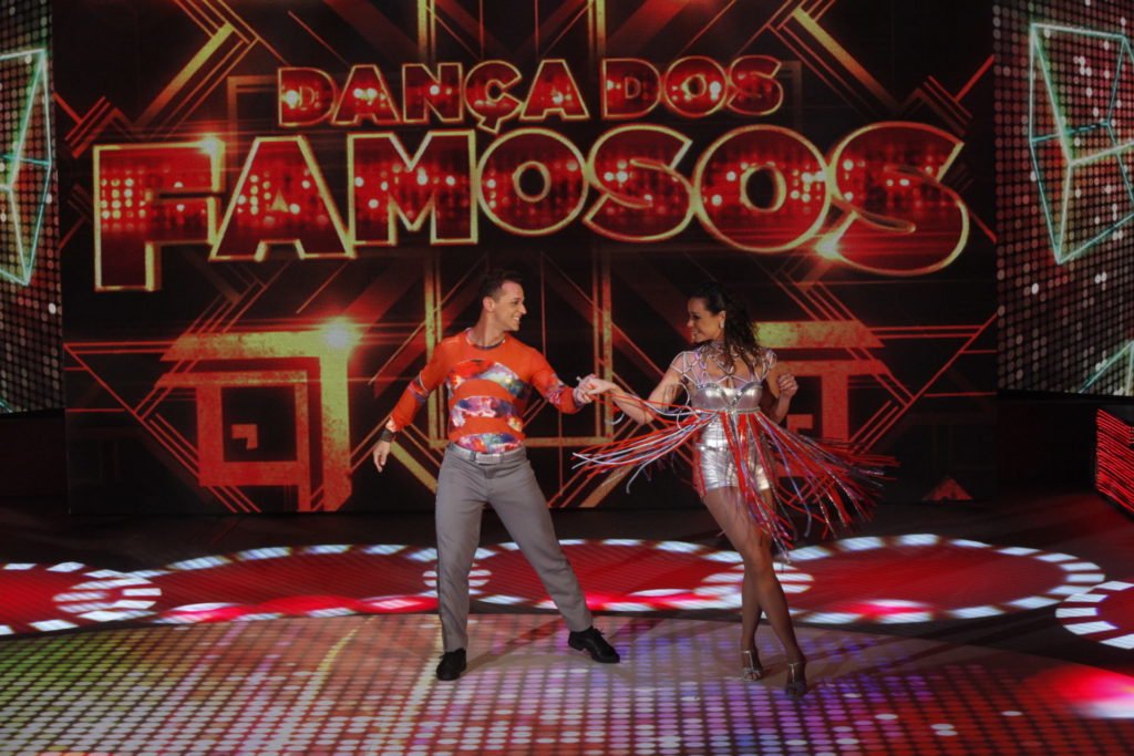 Vanessa Gerbelli e Deny Ronaldo no Dança dos Famosos 2014 (Divulgação/Globo)