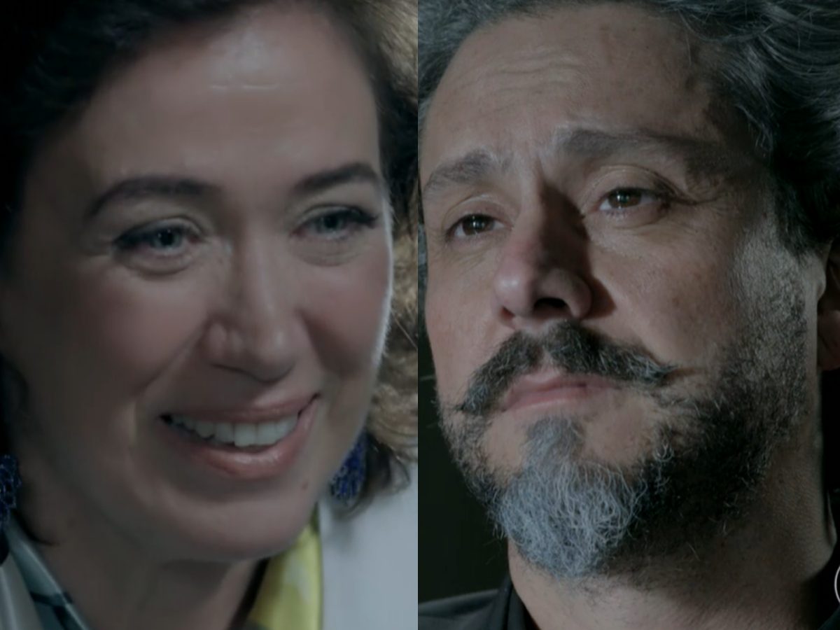 Maria Marta (Lilia Cabral) e José Alfredo (Alexandre Nero) em Império (Reprodução/Globo)