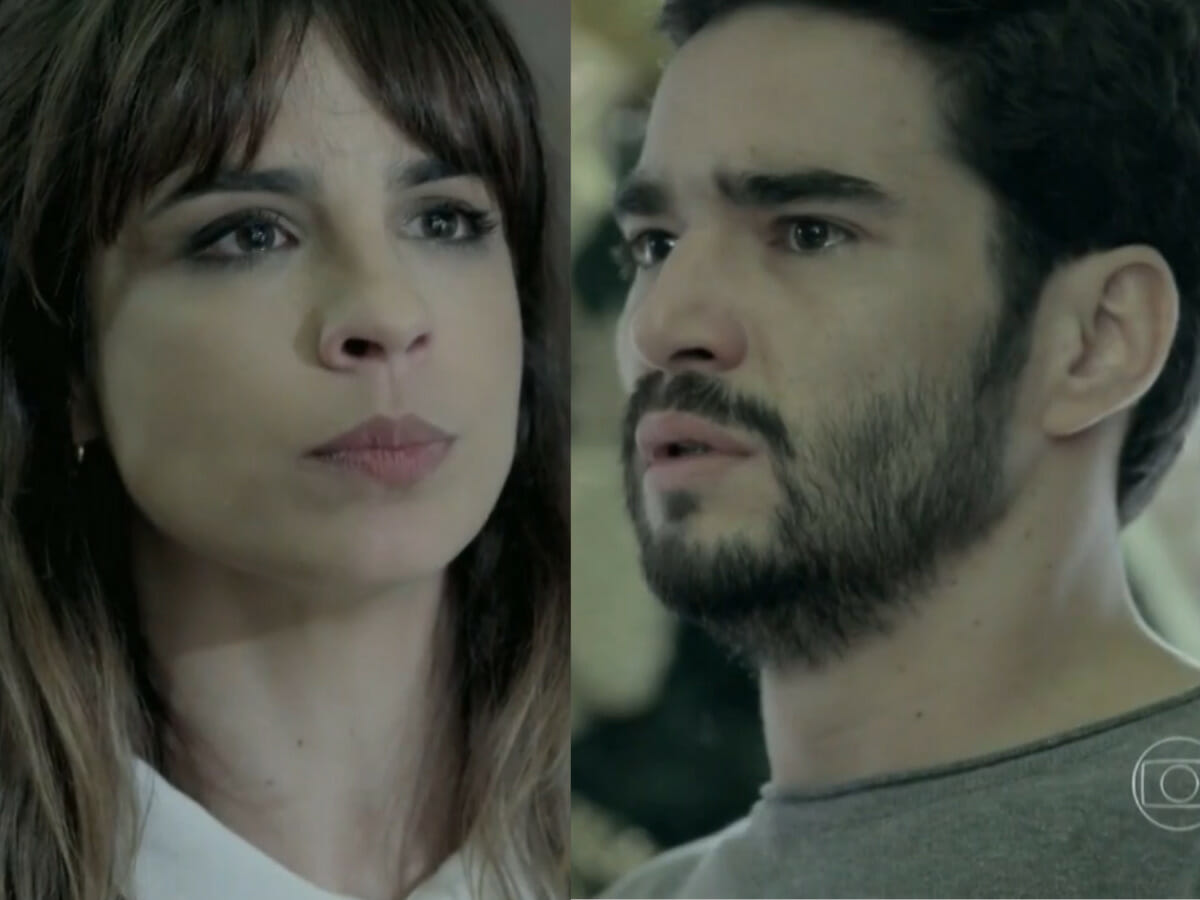 Danielle (Maria Ribeiro) e José Pedro (Caio Blat) em Império (Reprodução/Globo)