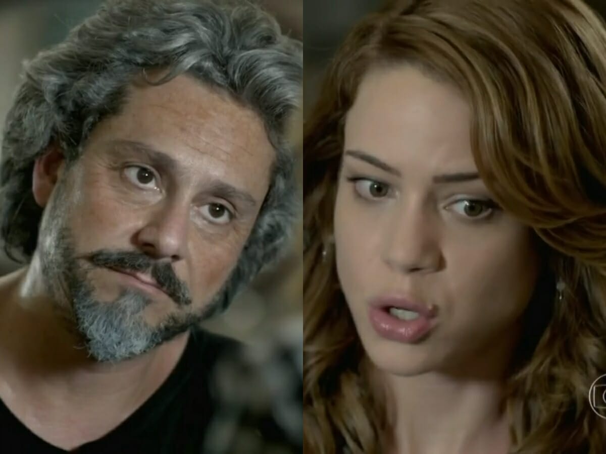 José Alfredo (Alexandre Nero) e Cristina (Leandra Leal) de Império