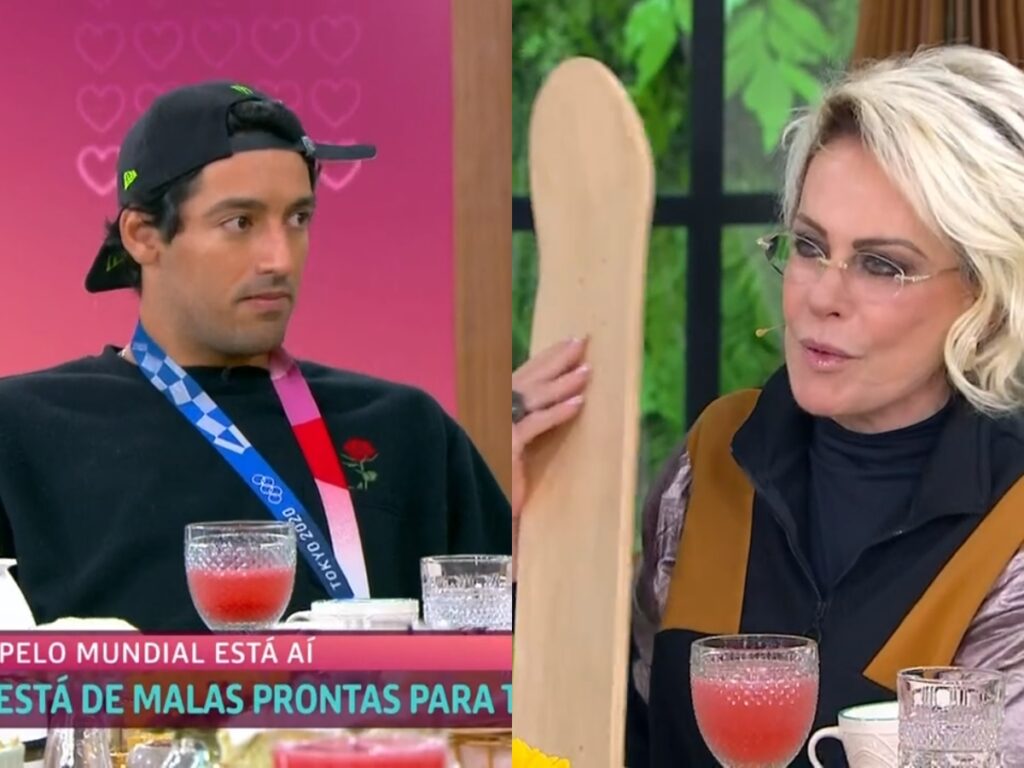 Ana Maria Braga Deixa Medalhista Sem Reação Com Comentário Após Ganhar Presente 