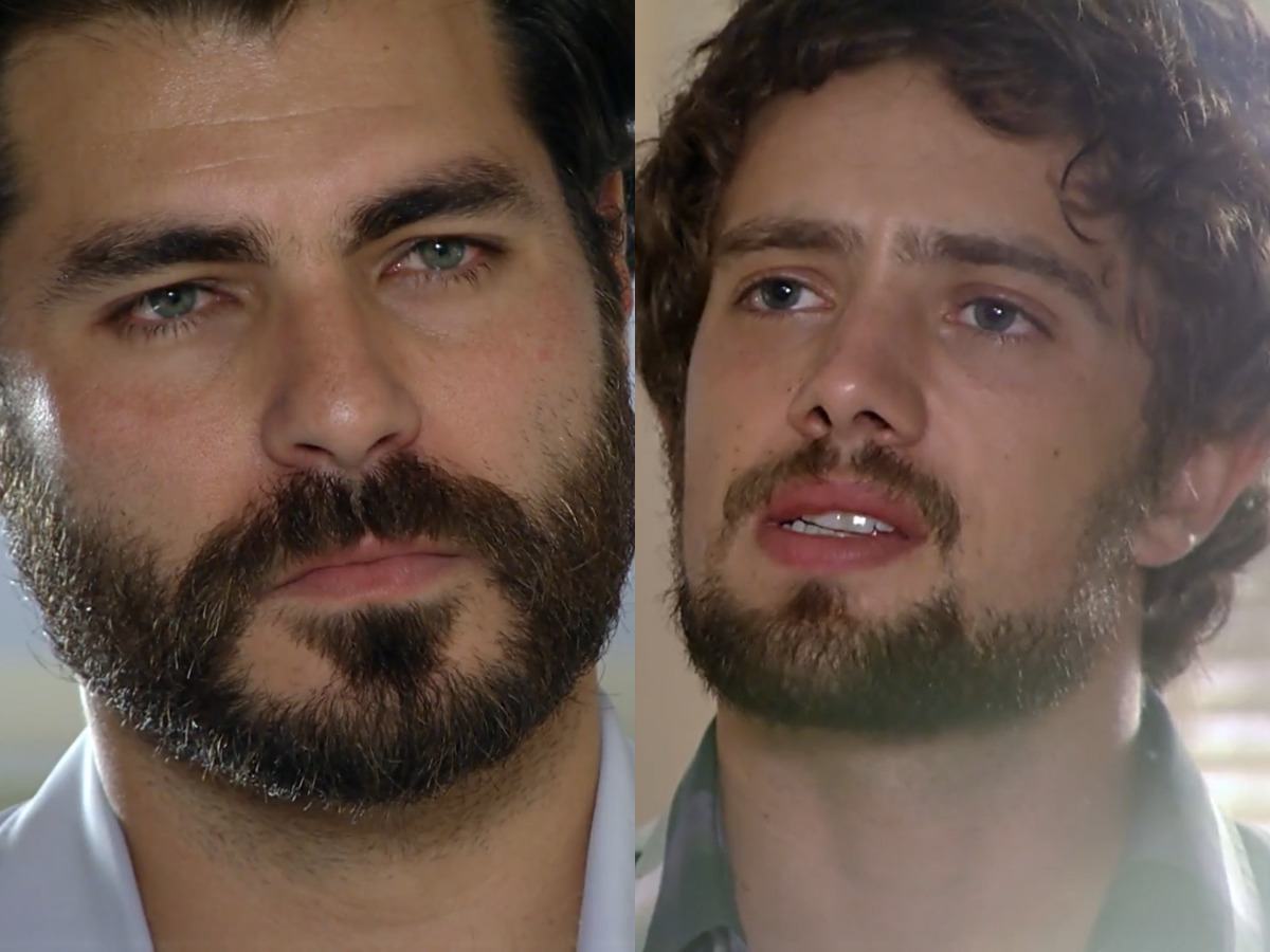 Lúcio e Rodrigo em A Vida da Gente (Divulgação - Globo)