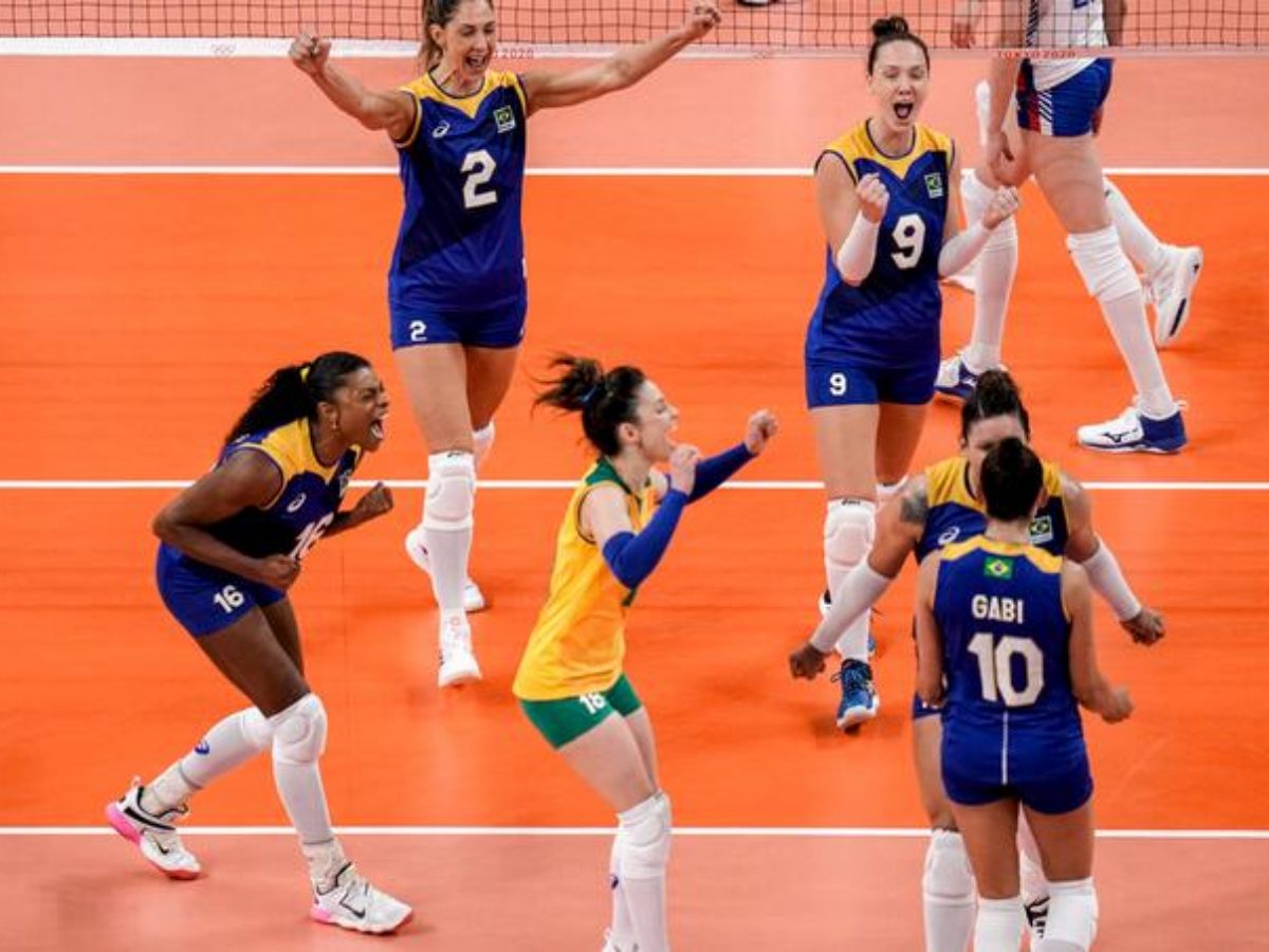 Seleção de vôlei feminino do Brasil (Divulgação)