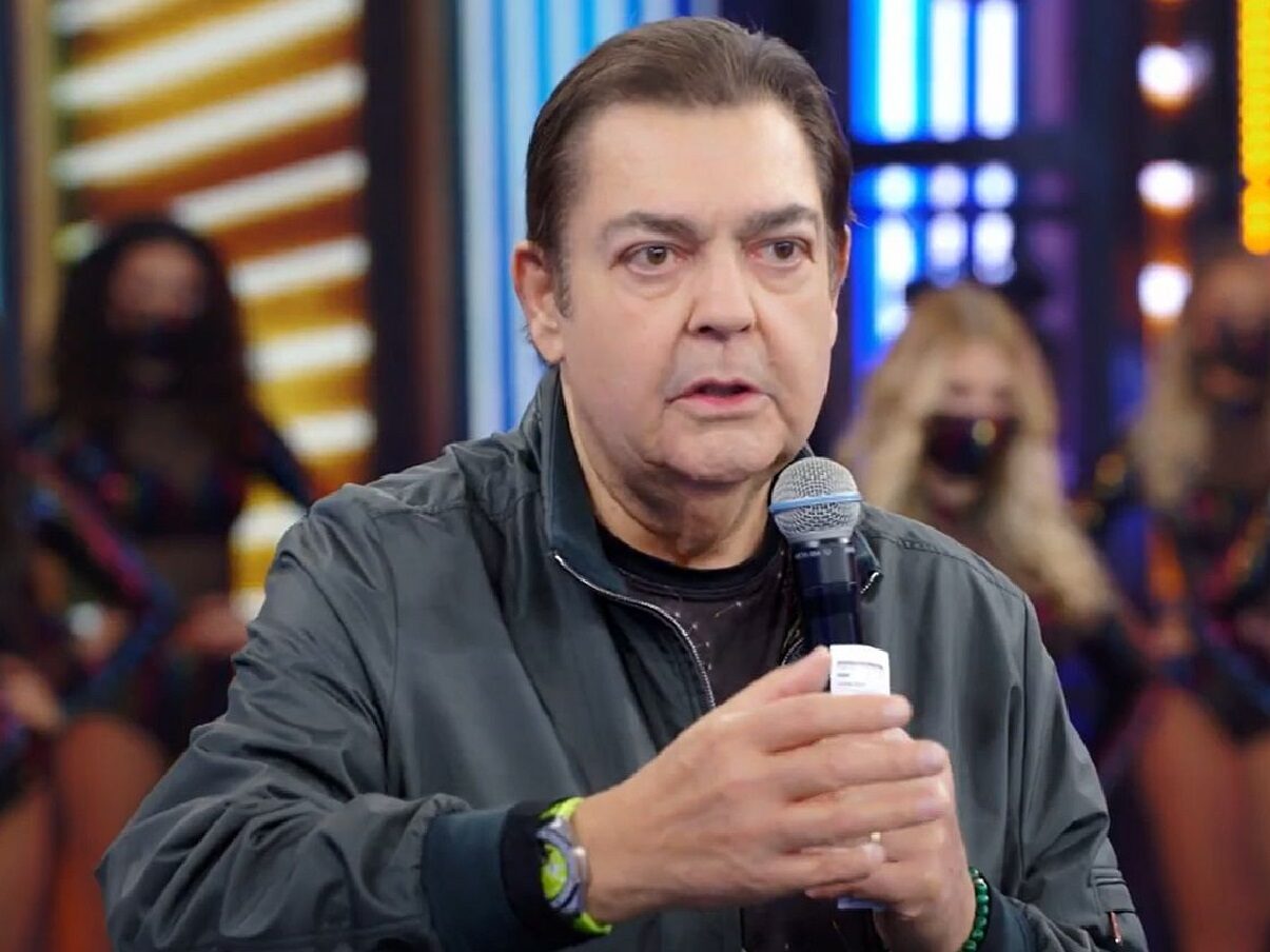 O apresentador Fausto Silva (Reprodução/Globo)